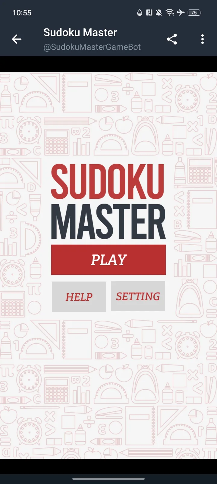 sudokumastergamebot