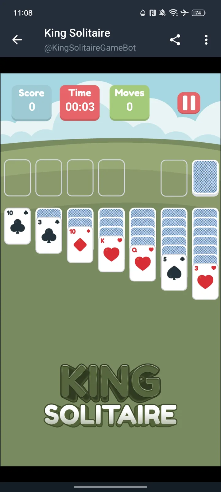 kingsolitairegamebot